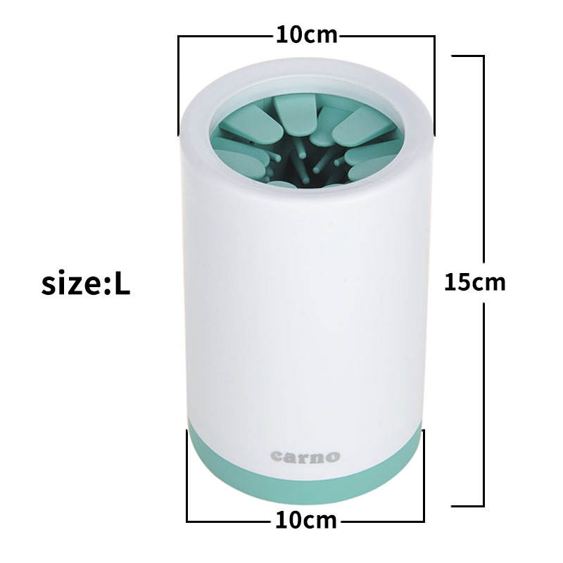 Portable Paw Cleaner Cup - Soft Silicone Comb