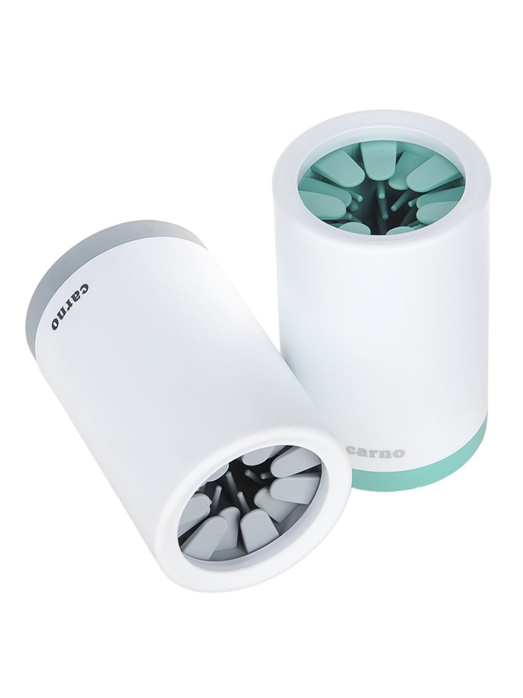 Portable Paw Cleaner Cup - Soft Silicone Comb