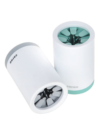 Portable Paw Cleaner Cup - Soft Silicone Comb