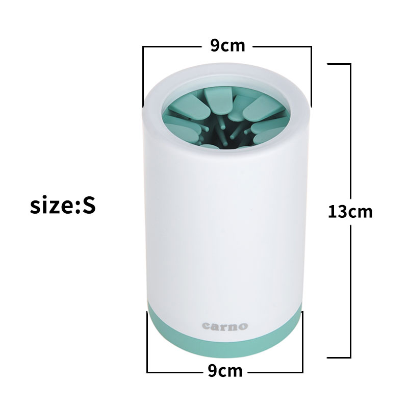 Portable Paw Cleaner Cup - Soft Silicone Comb