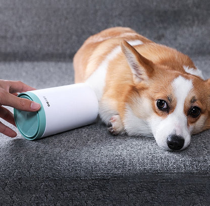 Portable Paw Cleaner Cup - Soft Silicone Comb