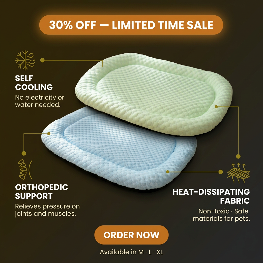 Cooling Mat For Dogs  -  Two Dogos Cooling Mat 🧊